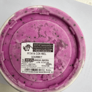 Helado "PITAYA CON MIEL GOURMET"
